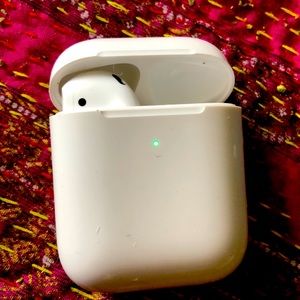 One AirPod! Left side w/ case